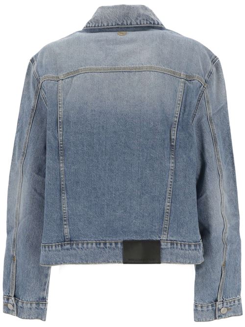 Blue cotton washed denim jacket Stella Mc Cartney | 6D02393SPH564599